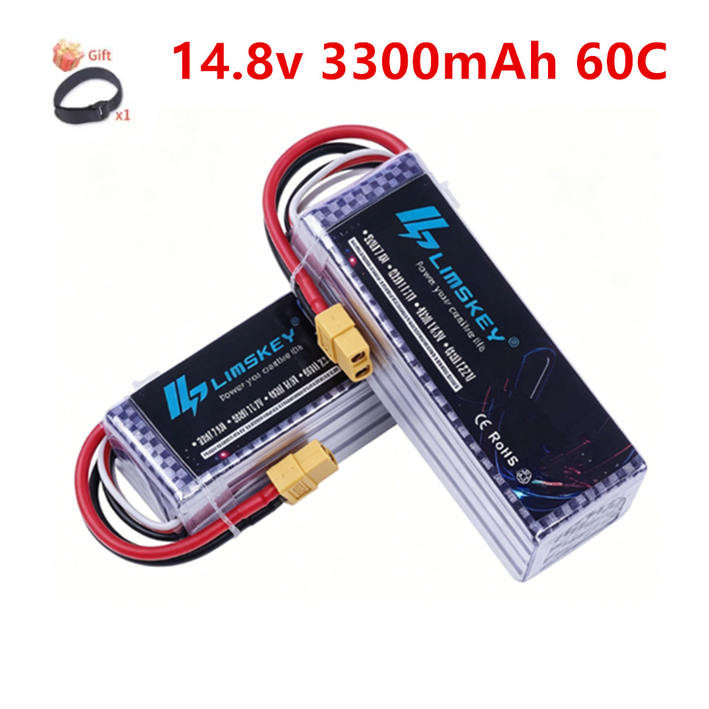 Drone Racing Battery - Batteria LiPo 4S 14.8V 3300mAh 60C/80C