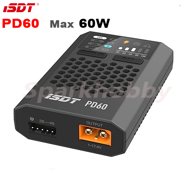 Drone Racing Charger - ISDT PD60 60W 6A Caricatore rapido