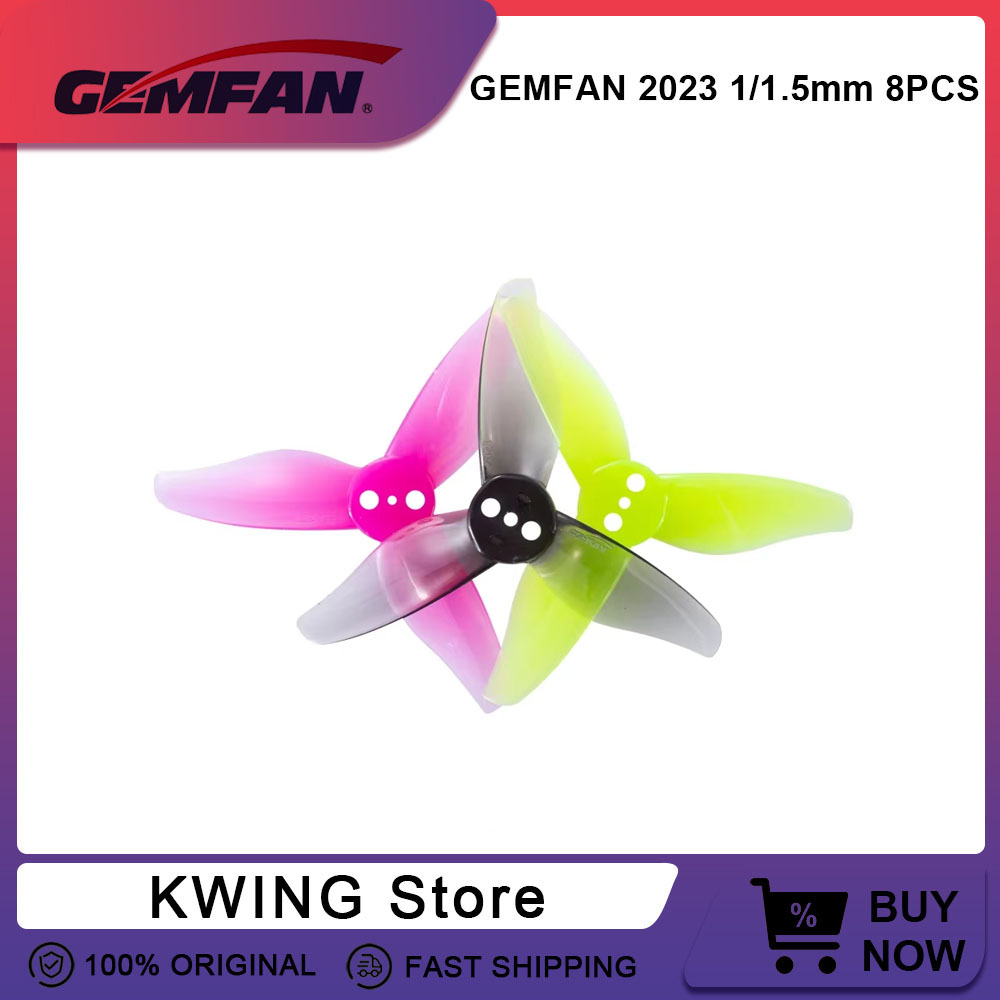 Drone Racing Gate - 8PCS Gemfan Hurricane 2023 2X2.3X3 Elica
