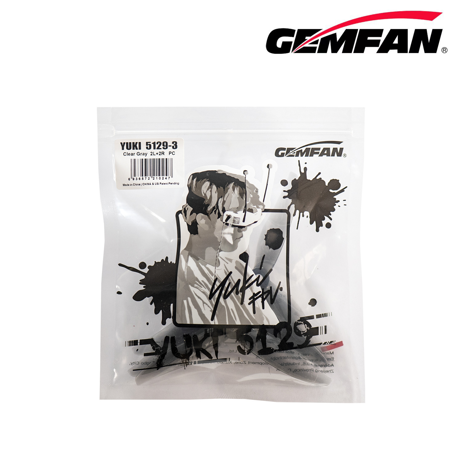 Drone Racing Motor - Gemfan 5129 5 pollici 3 pale/tri-lama