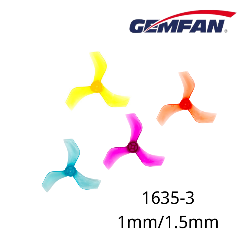 Drone Racing Propeller - Gemfan 1635 Elica a 3 Pale