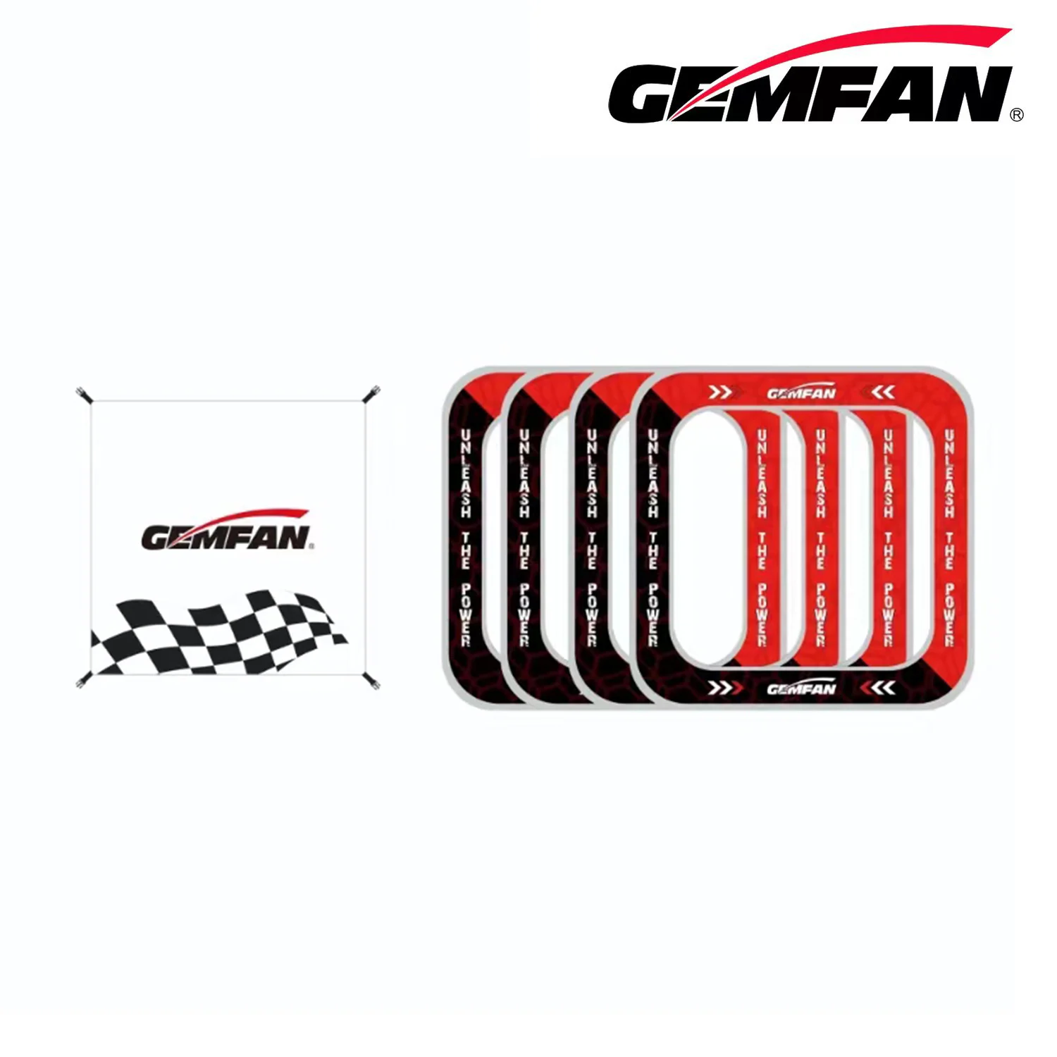 Drone Racing Flag - Gemfan 4 in1 Race Gates deflettore