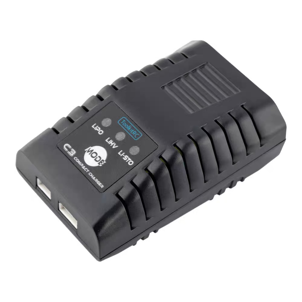 Drone Racing Charger - Per ToolkitRC C3 Compact 25w Caricabatteria