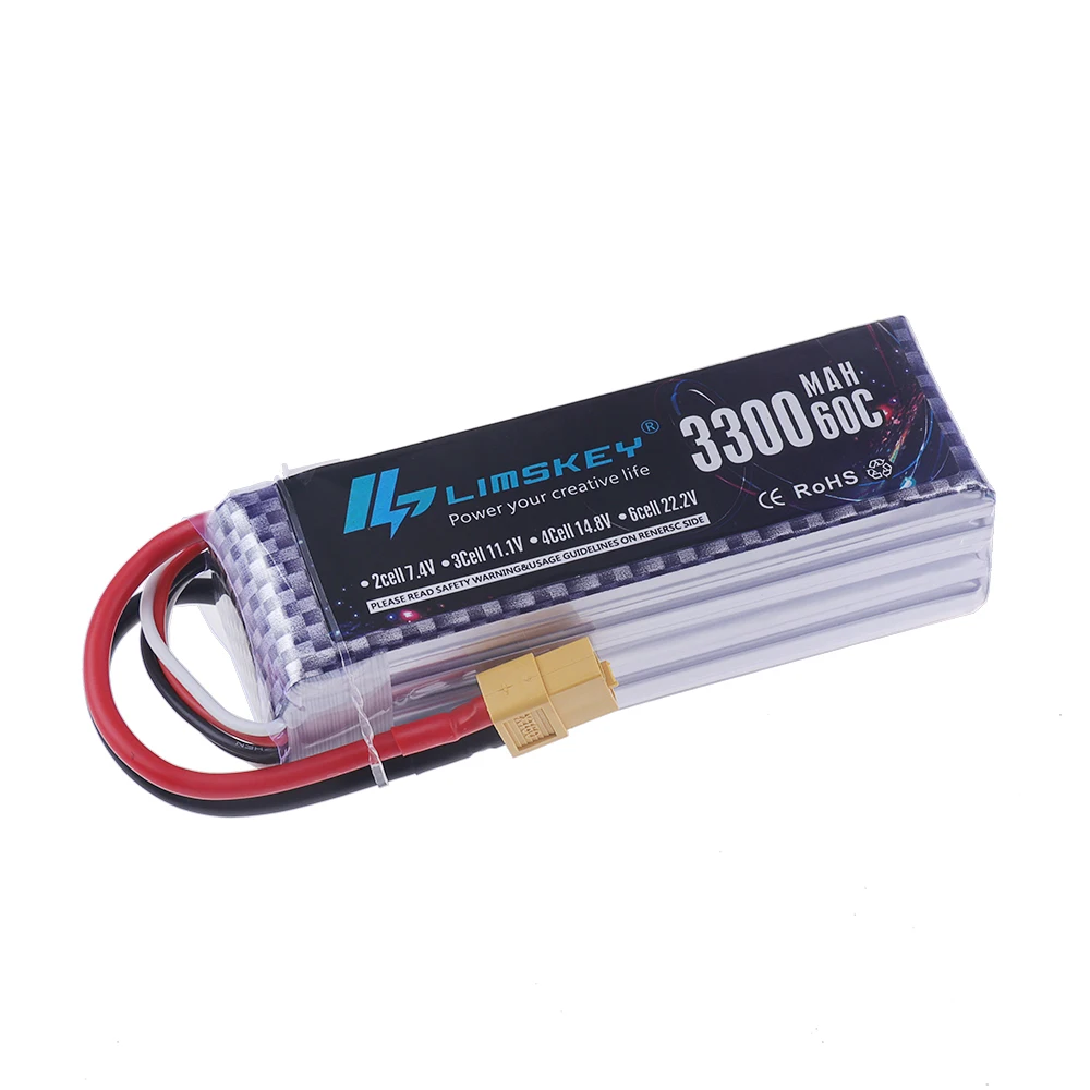 Batteria LiPo 4S 14.8V 3300mAh - Drone Racing Battery recensione e prezzo