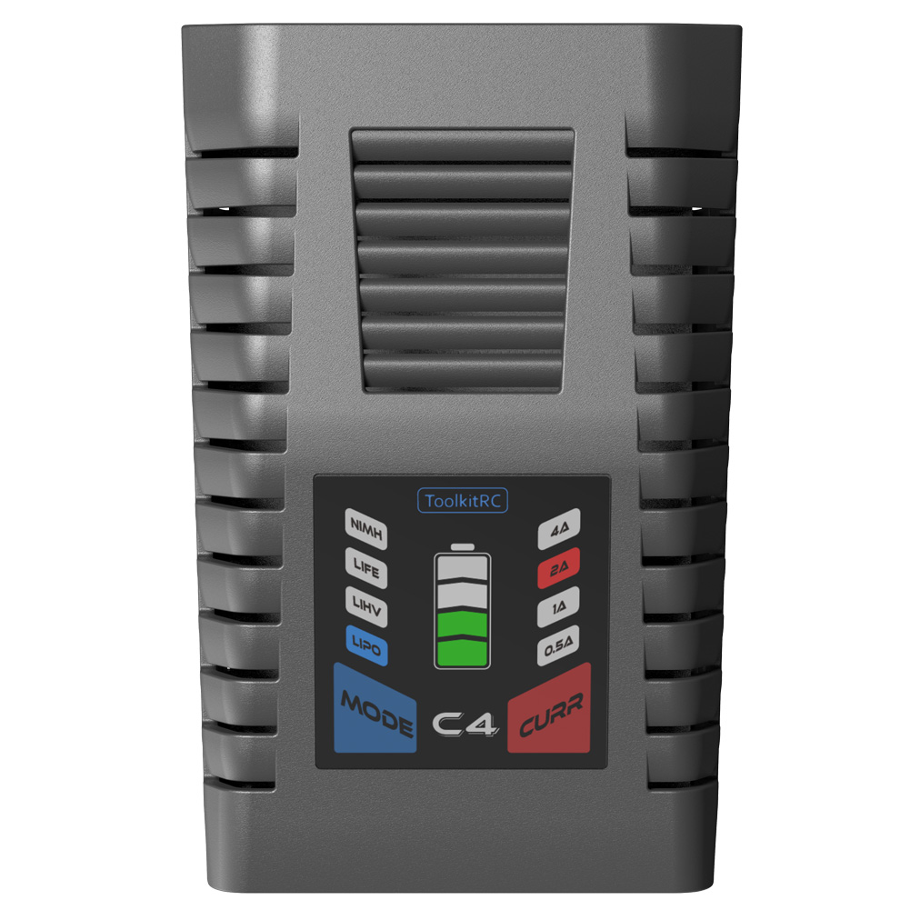 Caricabatterie ToolkitRC C4 50 - Drone Racing Charger recensione e prezzo