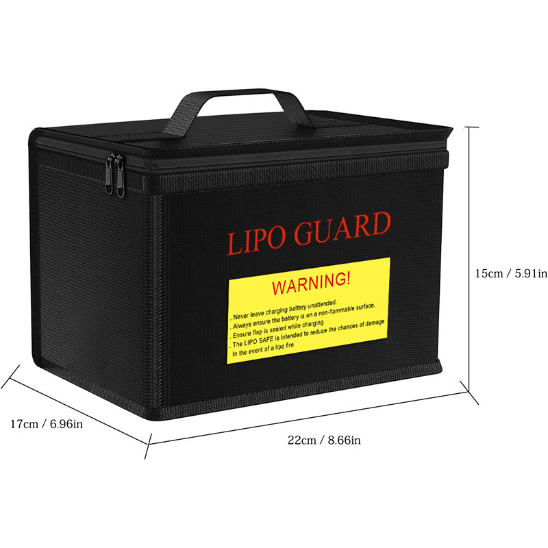 Borsa di Sicurezza Lipo Guard  - Drone Racing Battery recensione e prezzo