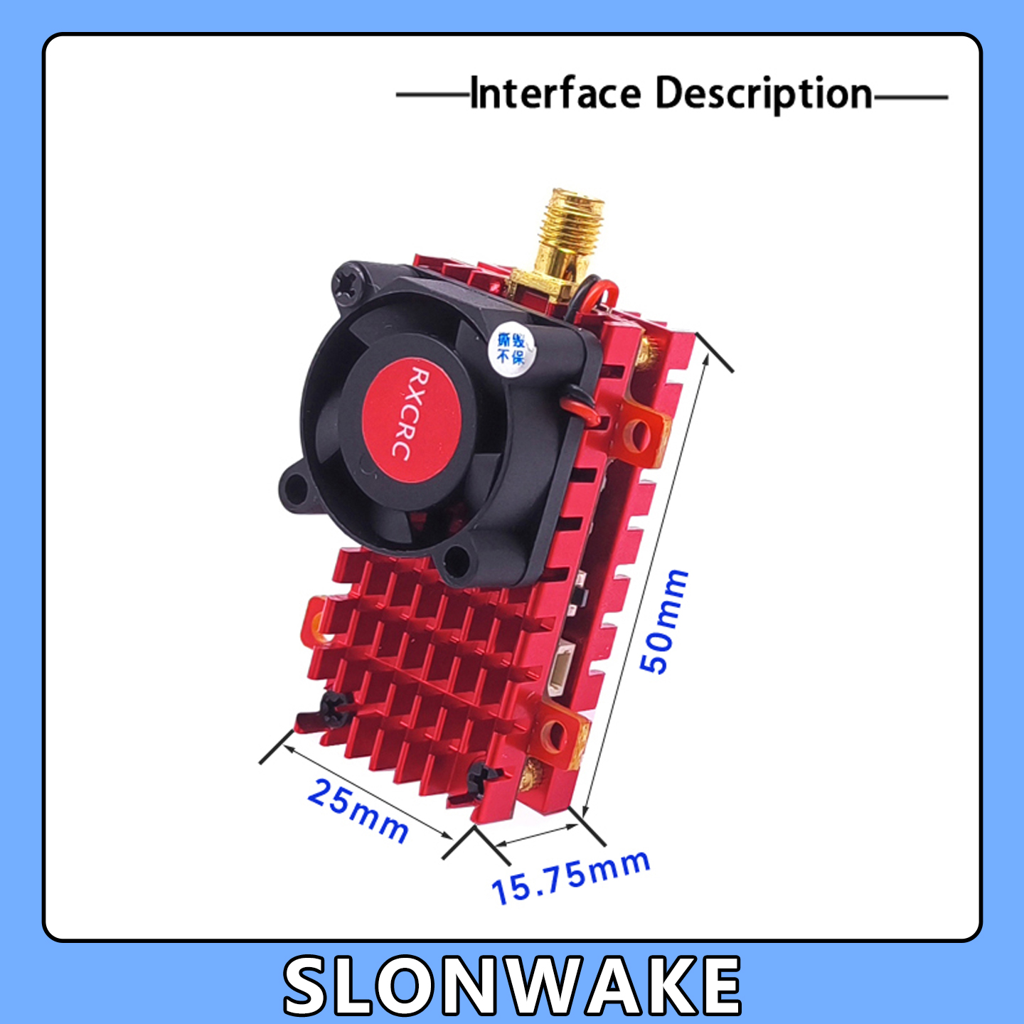 SLONWAKE 5.8G 2W VTX FPV 1800T - Drone Racing Camera recensione e prezzo