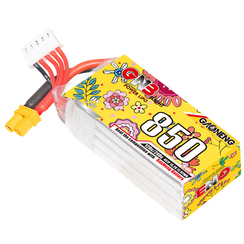 Batteria Lipo GNB 4S 15.2V 850 - Drone Racing Charger recensione e prezzo