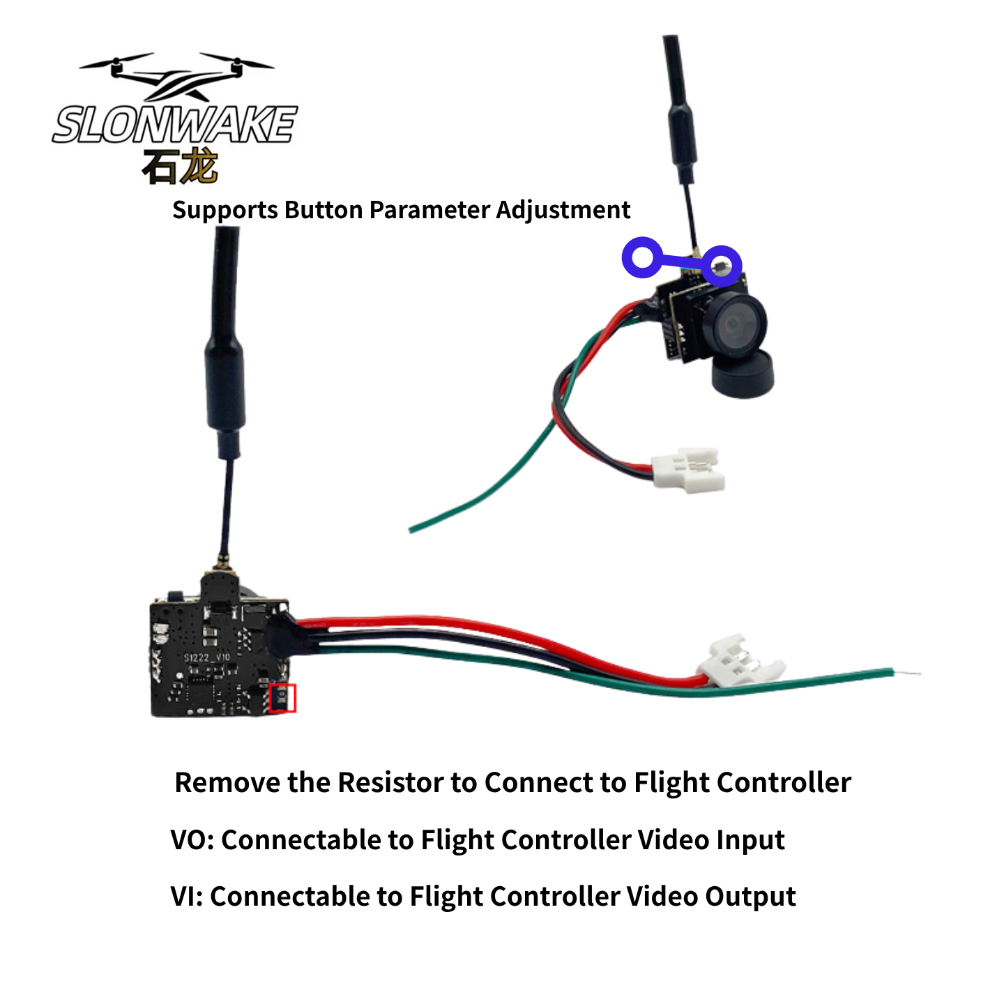 Telecamera SLONWAKE 5.8G per t - Drone Racing Transmitter recensione e prezzo