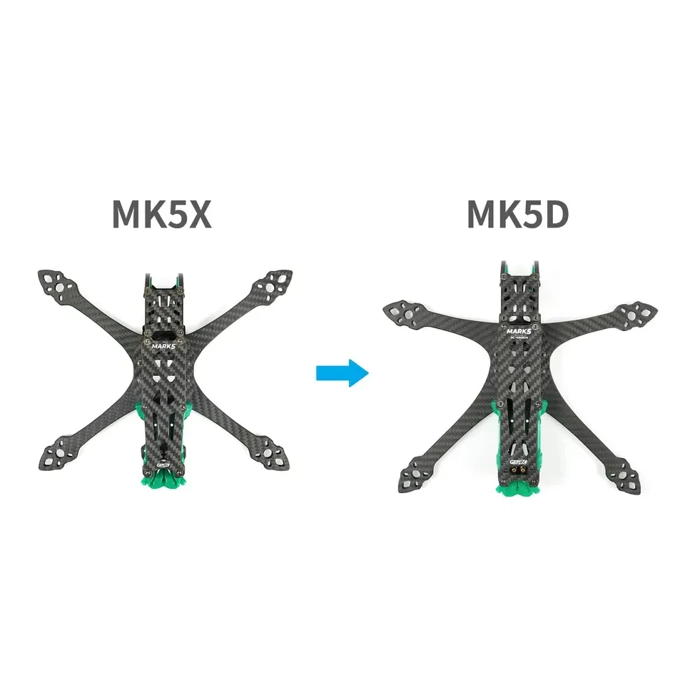 GEP-MK5D O3 MK5X a MK5D DeadCa - Drone Racing Frame recensione e prezzo