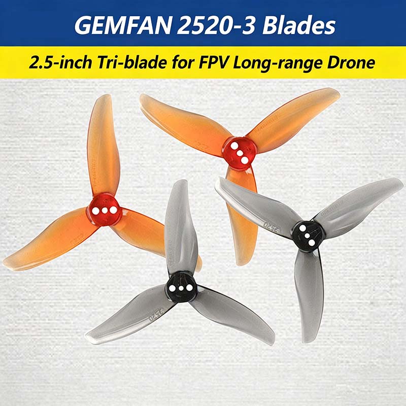 Elica Gemfan Hurricane 2520-3  - Drone Racing Propeller recensione e prezzo