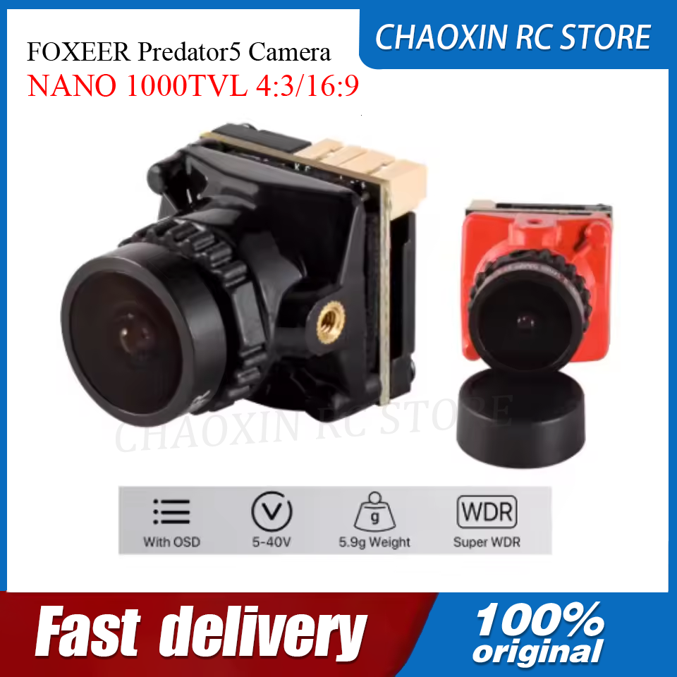 FOXEER Predator5 Fotocamera NA - Drone Racing Battery recensione e prezzo