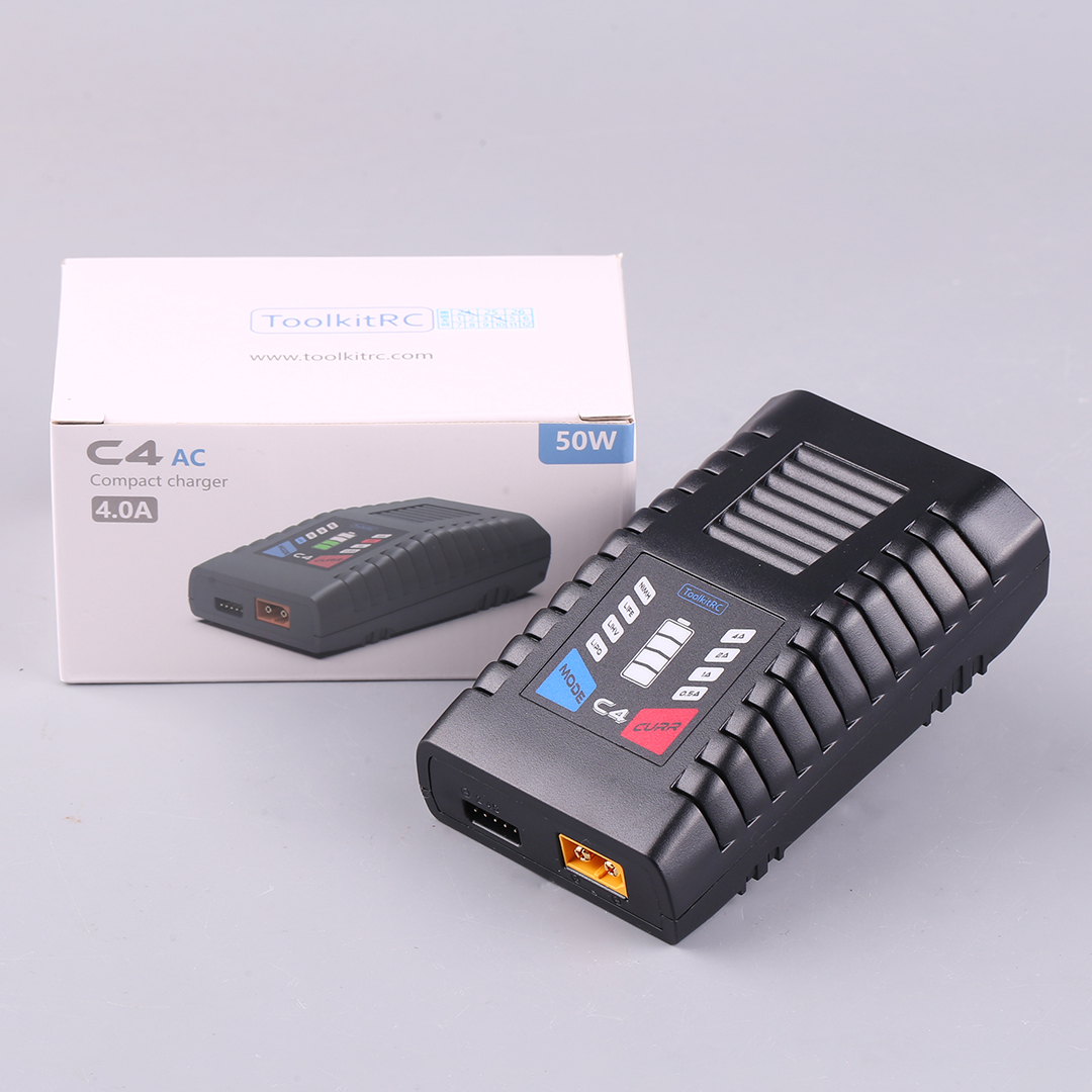 ToolkitRC C4 50W 5A Caricabatt - Drone Racing Charger recensione e prezzo