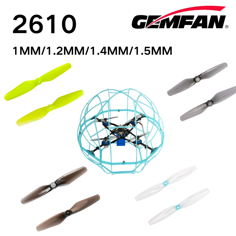 2610 Puntelli Gemfan 2.6 polli - Drone Racing Esc recensione e prezzo