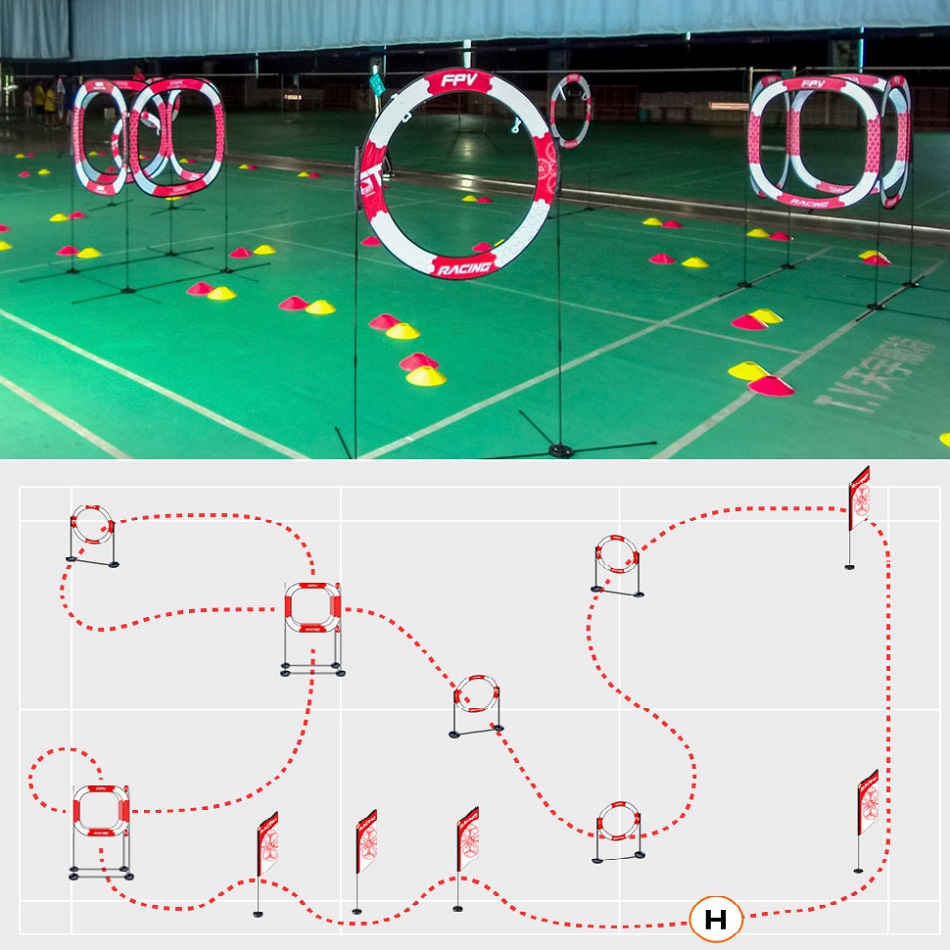Porta di Attraversamento FPV p - Drone Racing Flag recensione e prezzo
